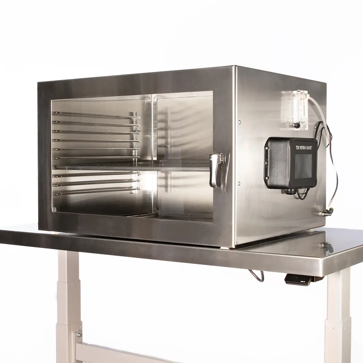 Table Top Stainless Steel Desiccator