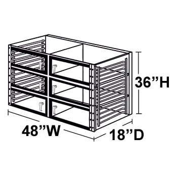 488 6 door desiccator