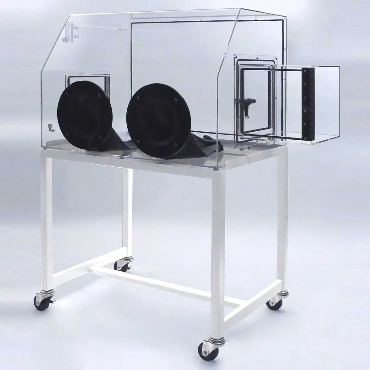 2 port glovebox with stand