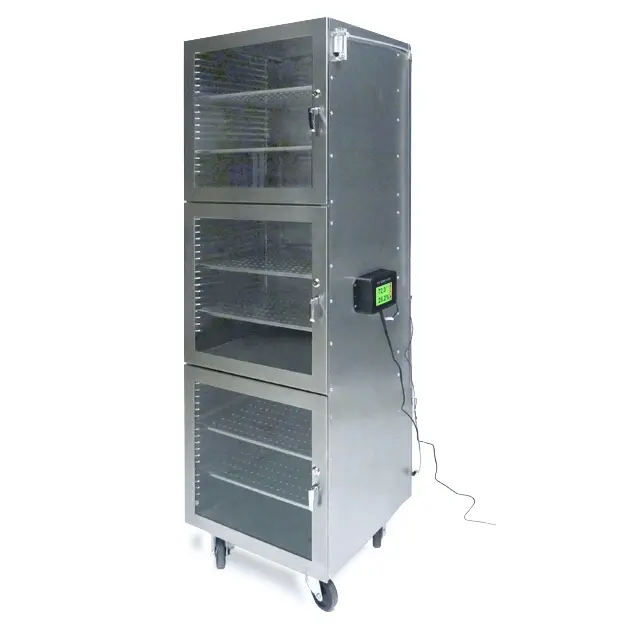 3 chamber stainless steel desiccator