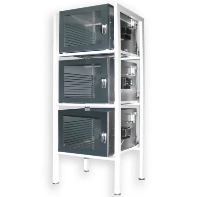 3 Stack stainless steel desiccators