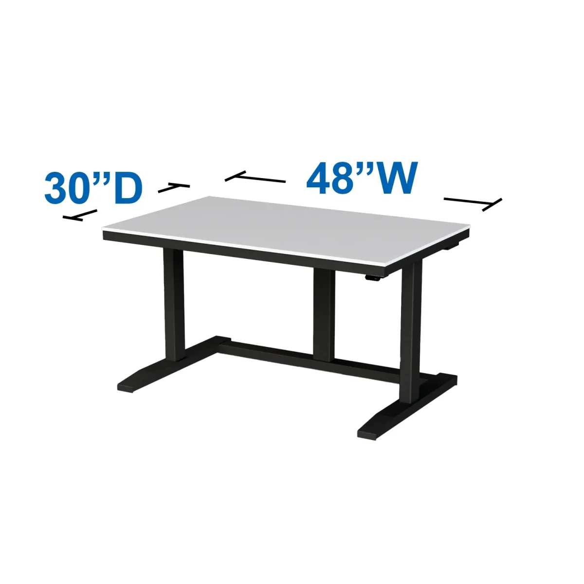 Workstation 48-inches wide x 30-inches deep Workstation 48 inches wide x 30 inches deep
